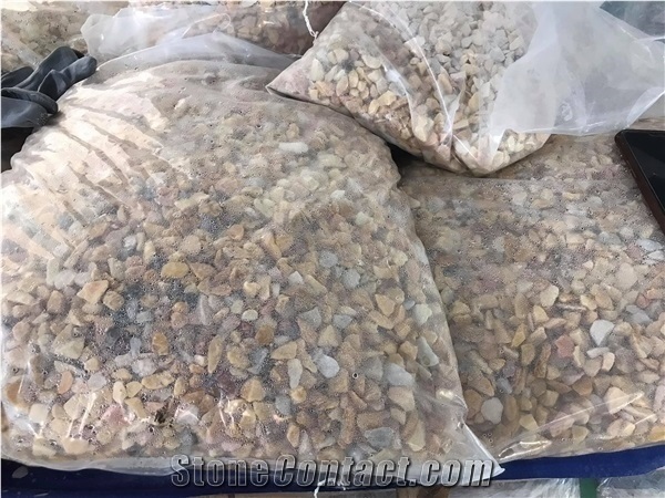 Vietnamese White Pebble Stone Crushed Stone Chip