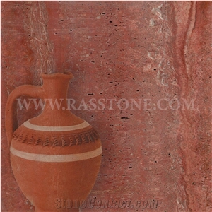 Azarshahr Red Travertine