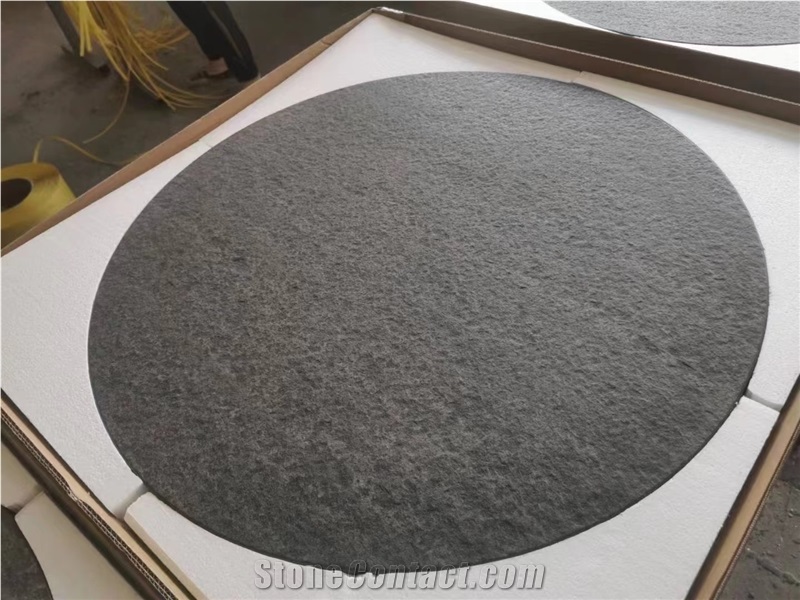 Inlaid Stone Table Tops Granite Mongolia Black Coffee Tables