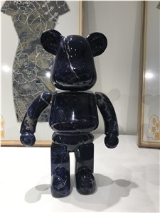 Bearbrick Violence Bear Collection Gloomy Bear Statue