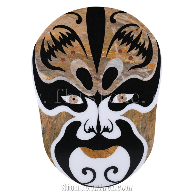Beijing Opera Facial Masks Peking Opera Mask Stone Artist