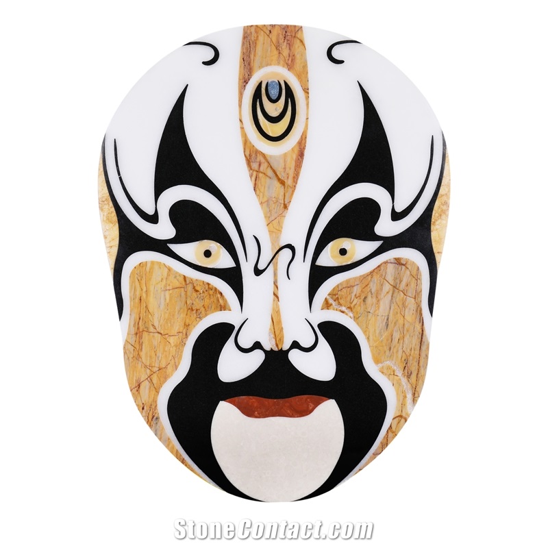 Beijing Opera Facial Masks Peking Opera Mask Stone Gift