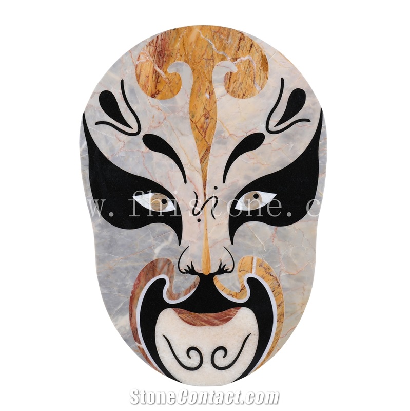 Beijing Opera Facial Masks Peking Opera Mask Stone Project