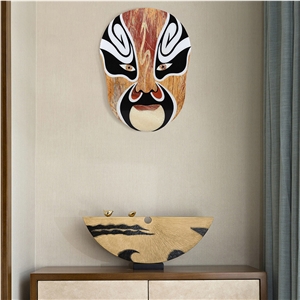 Beijing Opera Facial Masks Peking Opera Mask Stone Project2
