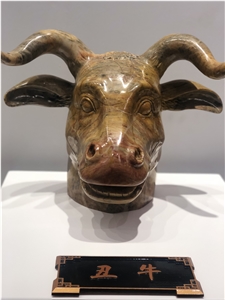 Chinese Zodiac Signs 12 Zodiacal Animals Stone Gift