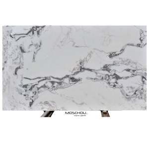 Karibib Fantasy Marble- Dover White Marble Slabs