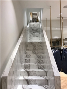 Majestic Neptune Marble Stair Steps, Risers