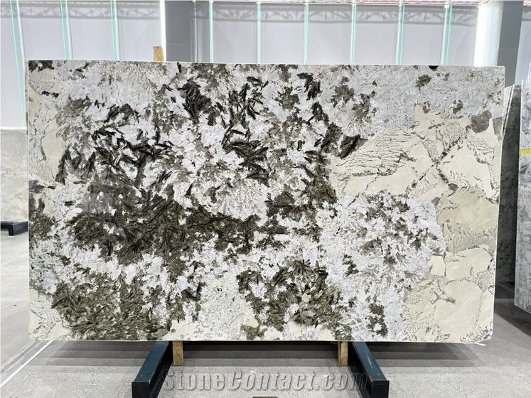 Alpine White, Alpine Granite Slabs, Brazil White Granite