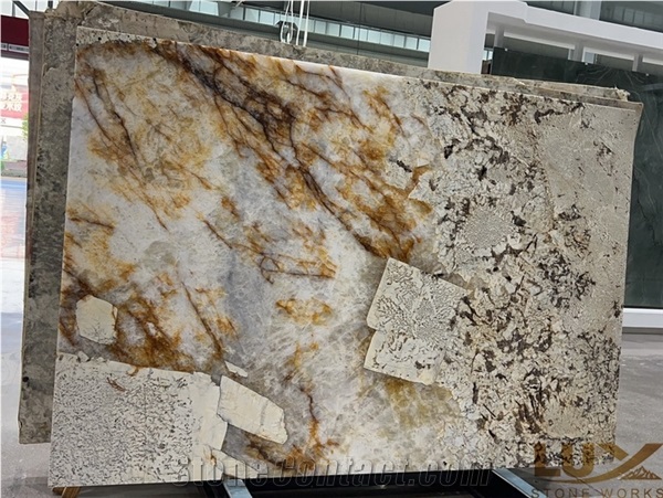 Golden Crystal Patagonia Granite,New Feldquartz Granite Slab from China 