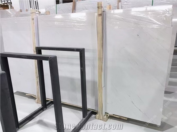 Wholesale Bianco Sivec White Marble Slabs