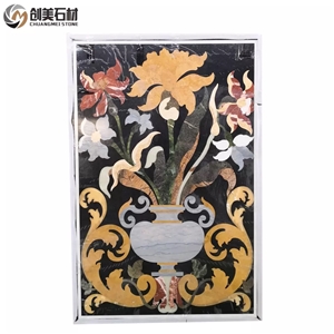 Stone Waterjet Cutting Marble Design Mosaic Picture