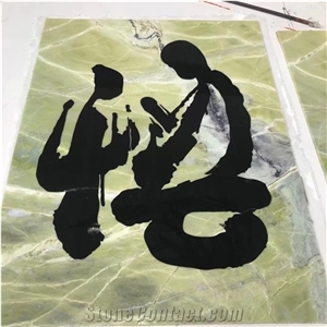 Semiprecious Stone Finished Painting