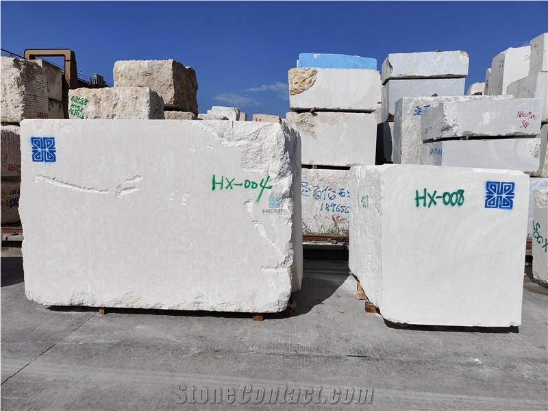White Limestone Bush Hammered Tiles For Floor&Wall