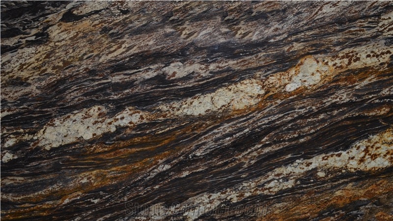 Black Savannah Granite Slabs