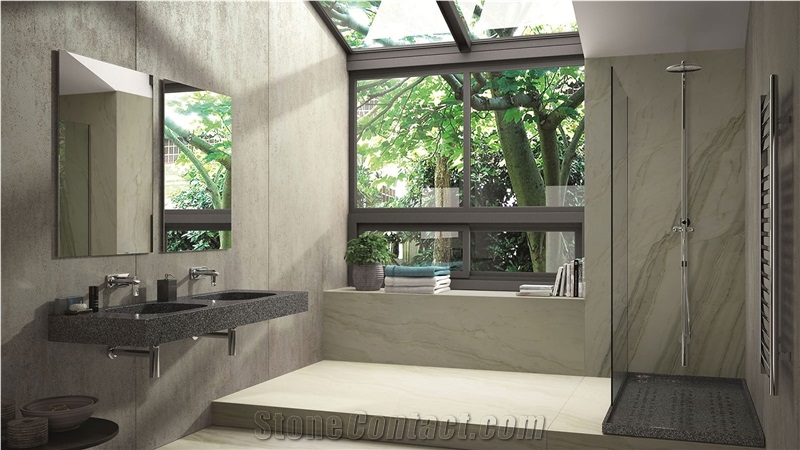 Monaco Quartzite Residential Bathroom Design