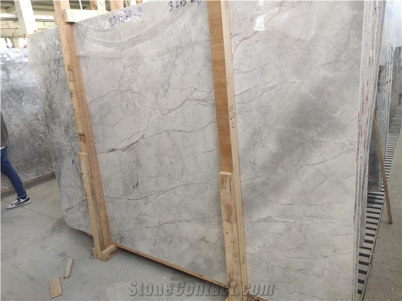 Silver Dolomite Marble Slabs
