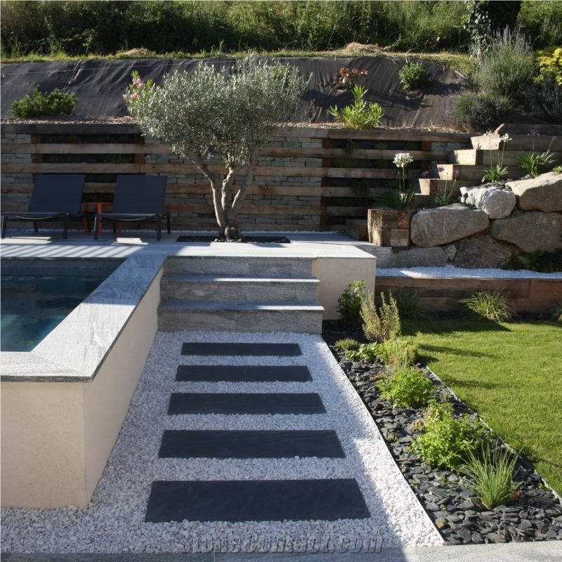 Garden Stepping Stone Product With Phyllite Jbernardos