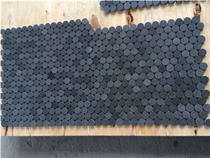 Black Basalt Mosaic Tiles