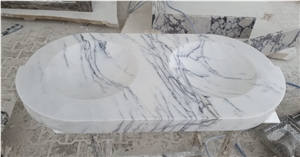 Bianco Ibiza Marble Sink