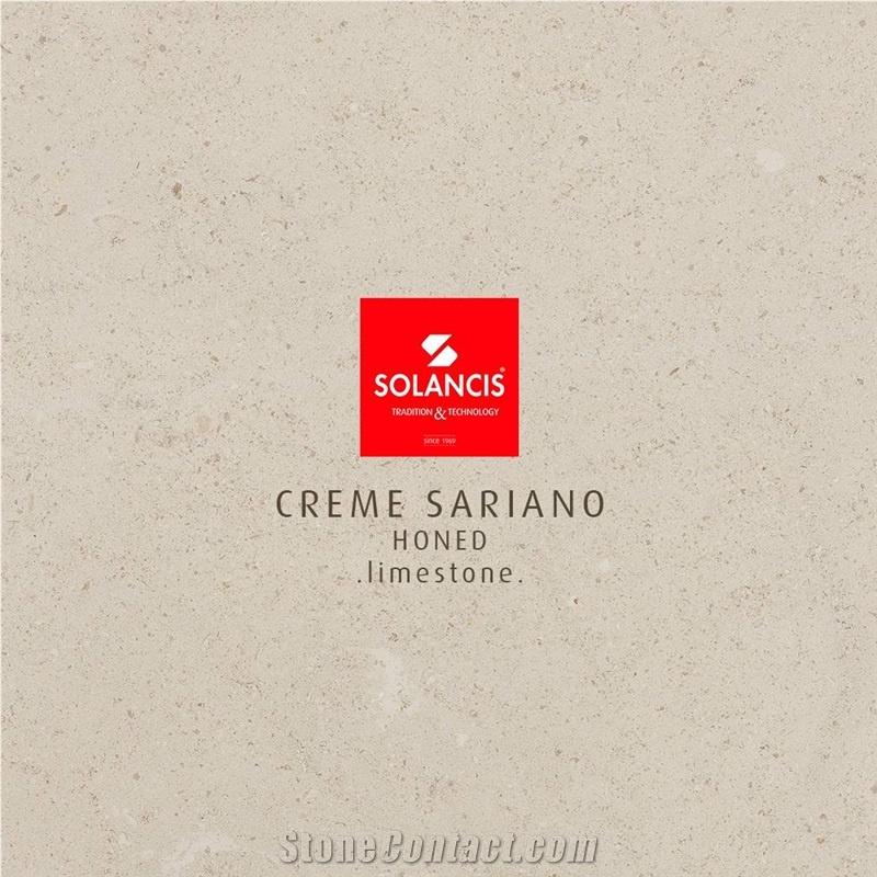 Creme Sariano Limestone Honed