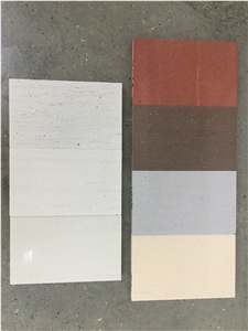 Artificial Colorful Quartz, Engineered Stone Tiles