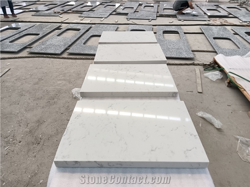 Bianco Carrara White Quartz Tiles