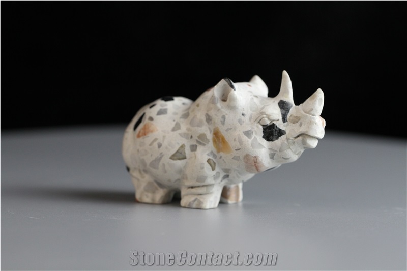 Terrazzo Handicrafts Of Animal Decoration Series