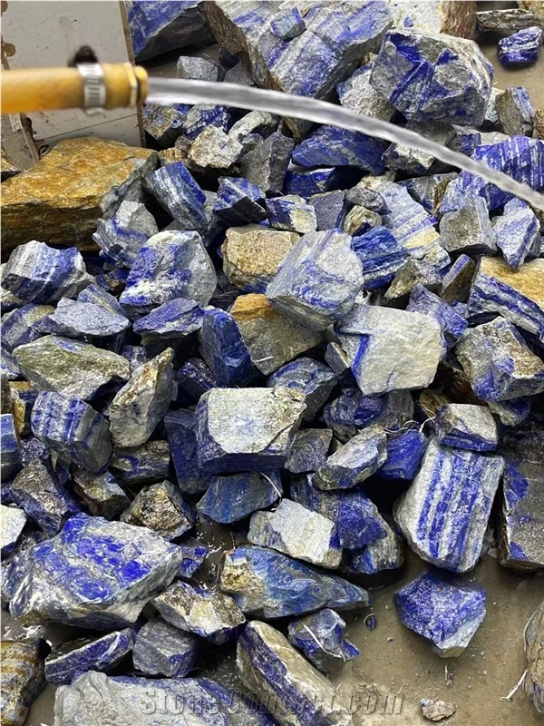 Precious Natural Blue Stone Boulders, Blue Sodalite Boulders