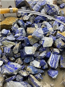 Precious Natural Blue Stone Boulders, Blue Sodalite Boulders