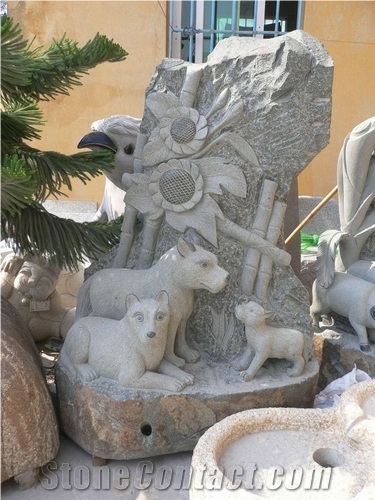 Stone Sculptures Of Animal
