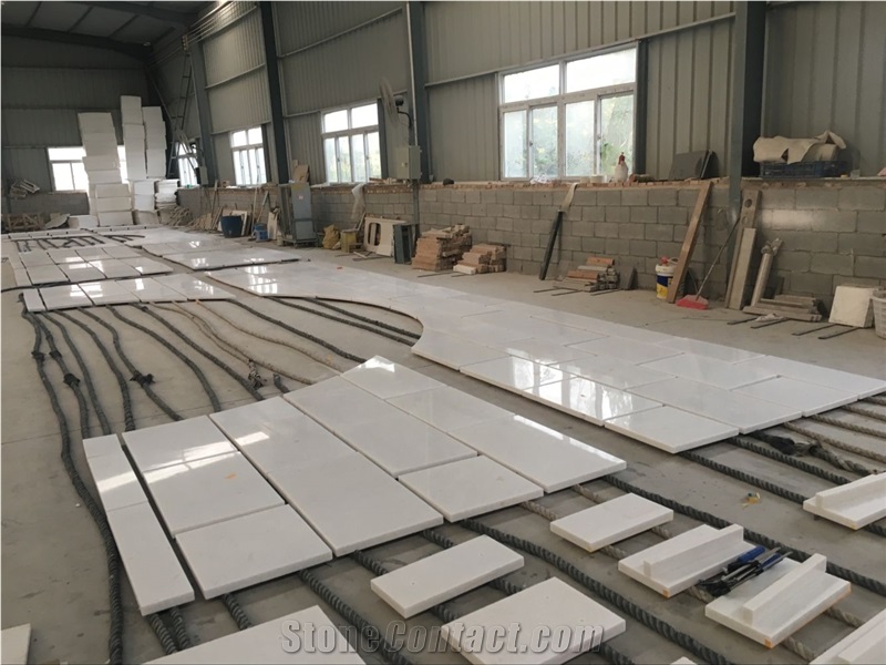 High Quality Crystal White Marble Tiles For Wall Decoration
