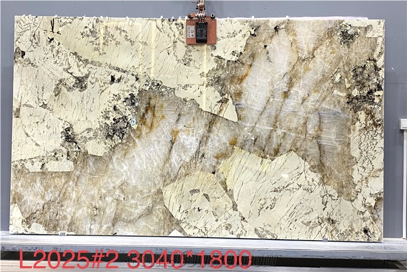 Patagonia White Crystal Quartzite Slabs,Copenhagen Wall Tile