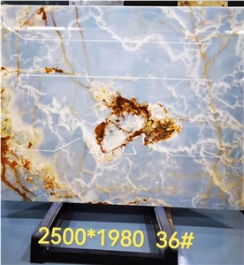 Blue Onyx Slab & Tiles