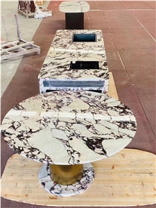 Natural Marble Cut To Size For Table Top