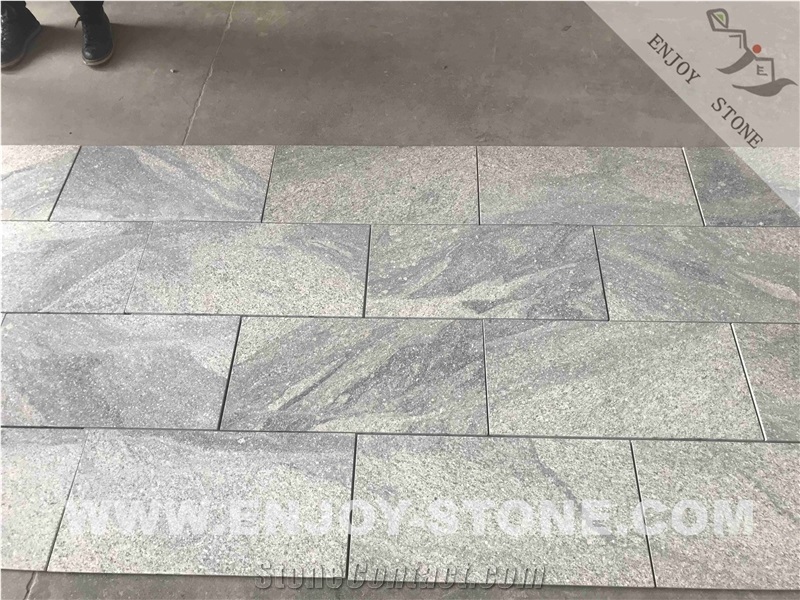 Flamed G302 Nero Santiago Grey Granite Tiles