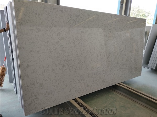 White With Vein Quartz Slabs Stone  Engineered Stone