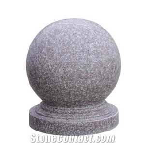 Granite Globe Stone Granite Balls, Stone Barriers, Bollards
