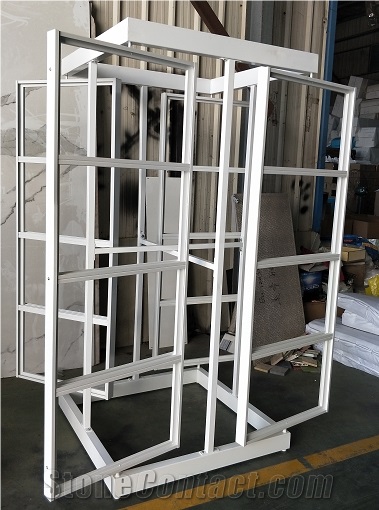 Four-Sided Rotating Display Stand Rack
