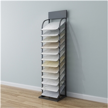 Metal Floor Display Rack For Tile And Stone