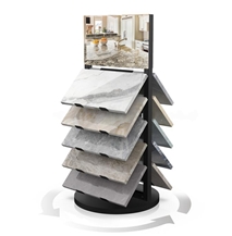 Quartz Stone Marble Table Spin Stand Rack