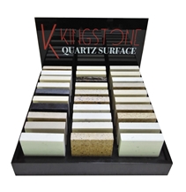 Quartz Stone Table Stand Display Rack For Marketing