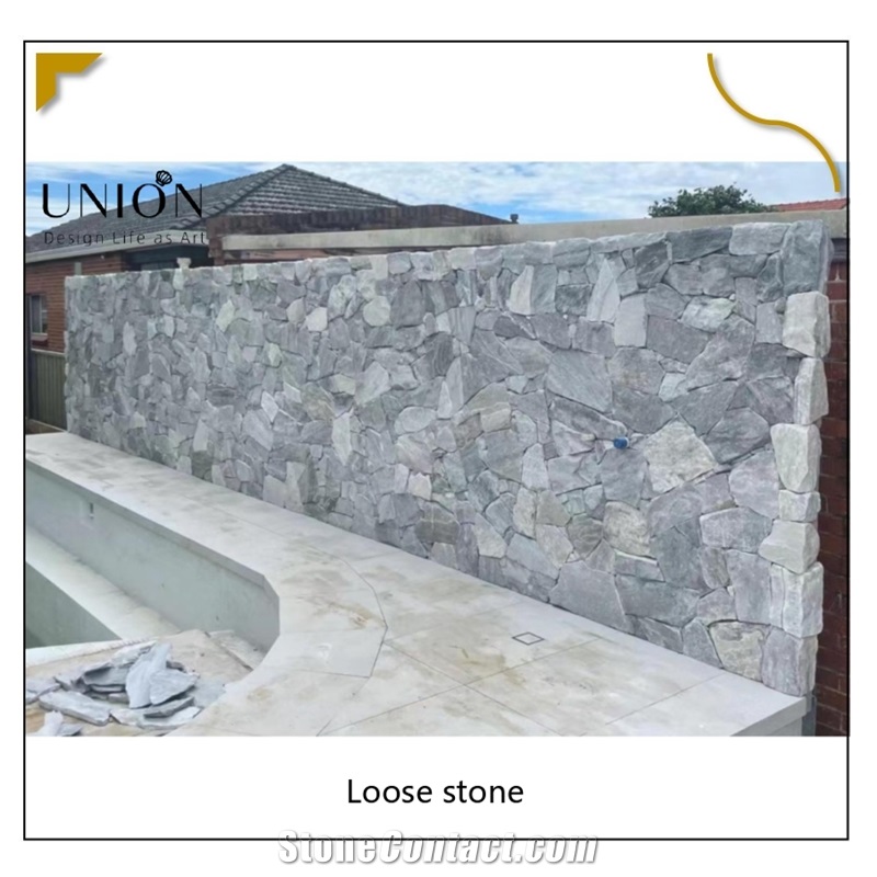 UNION DECO Outdoor Wall Cladding Stone Random Stone Veneer