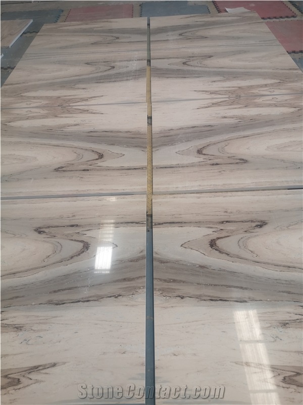 Platinum Sands Marble Backed Artificial Compound Stone For Interior