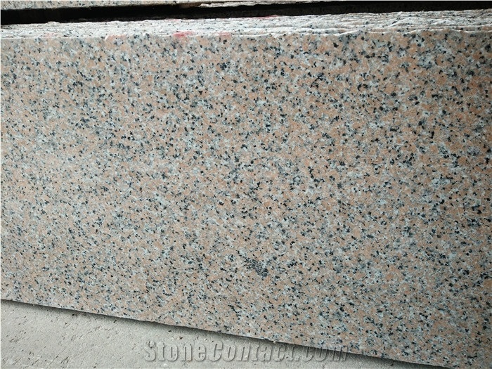 China Sanbao Red Granite Wall Clading Slab