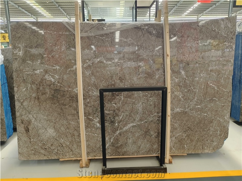 Hot Sell Teflon Grey Marble Wall Clading Tile &Slab