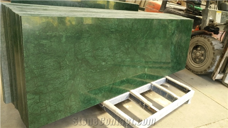 India Green Marble Rajasthan Green Slab & Tile For Wall Floor