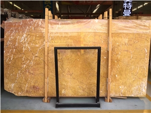 Luxury China Karen Gold Marble Golden Floor& Wall Tile
