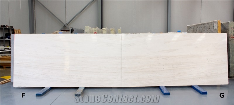 Palissandro Bianco Marble Bookmatched, 2 Cm Slabs
