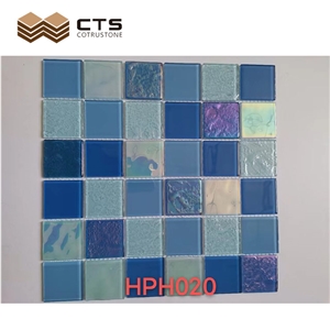 Glass Mosaic In Stock Unique Style Mixed Color Ready To Ship