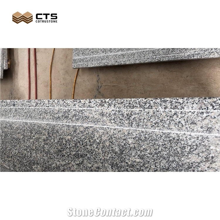G602 Cheap Grey Granite Stair Riser  Wholesale Custom Size